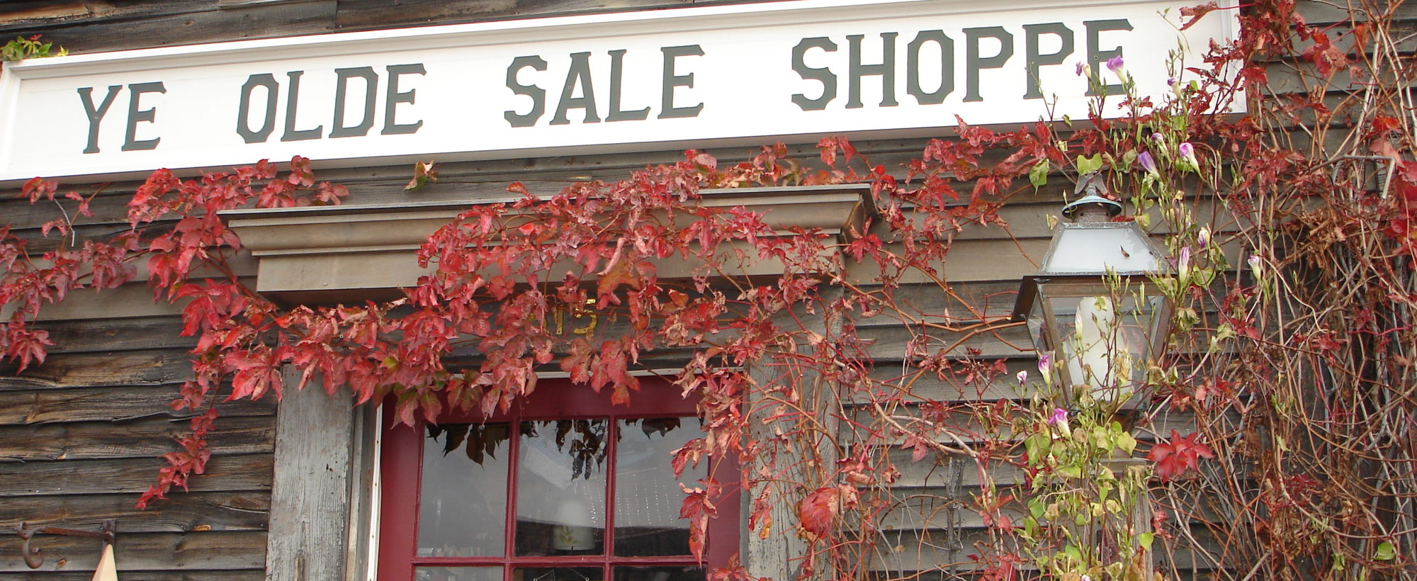 Front of store